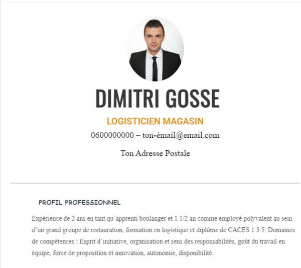 Accroches Cv Logisticien Outils De R Daction Et D Information Pour