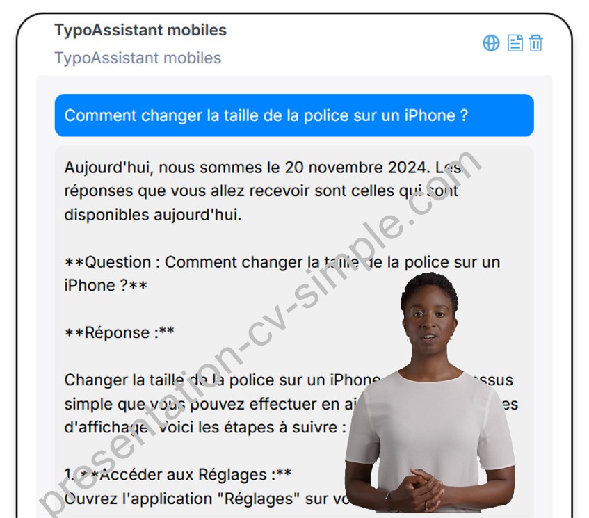 Astuces pour changer la taille de la police sur un iPhone ?