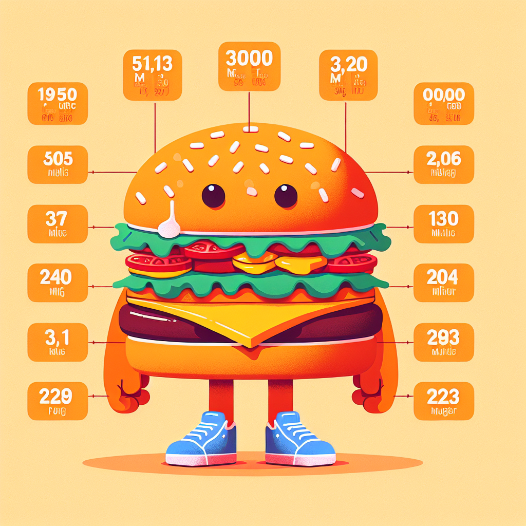 Combien y a t-il de calories dans un Burger Big Mac