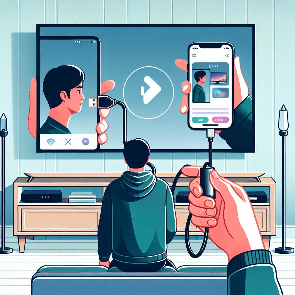 illustration: Comment connecter son téléphone à la télévision