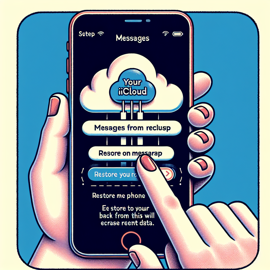 illustration: Sur iPhone 1. Récupération via iCloud : - Accédez à Réglages > Votre nom > iCloud. - Vérifiez si les SMS sont inclus dans les données sauvegardées. - Si oui, vous pouvez restaurer votre téléphone à partir de cette sauvegarde (attention, cela effacera les données récentes).