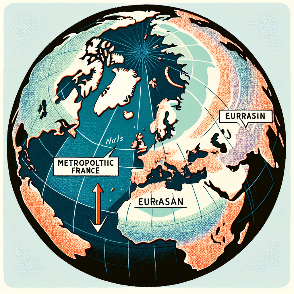 Illustration: sur quelle plaque tectonique se trouve la France Métropolitaine