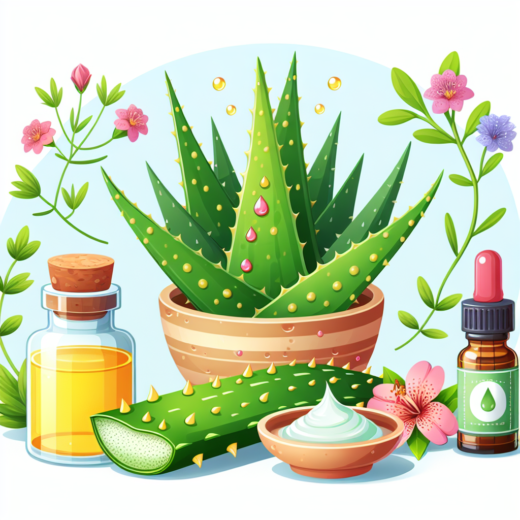 Illustration: Voici quelques remèdes naturels qui peuvent aider à réduire l\'inflammation et favoriser la guérison des boutons : Gel d’aloe vera : Appliquez une petite quantité de gel d’aloe vera sur les boutons pour ses propriétés apaisantes et hydratantes. Huile essentielle de tea tree : Mélangez quelques gouttes d’huile essentielle avec une huile de support (comme l’huile d’amande douce) et appliquez sur les boutons. Cette huile est reconnue